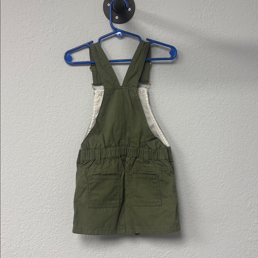 Little Lass OliveGrn 3T AdjustableOvershorts w Patches&Five Pockets,ExclntCndtn. - Picture 6 of 9